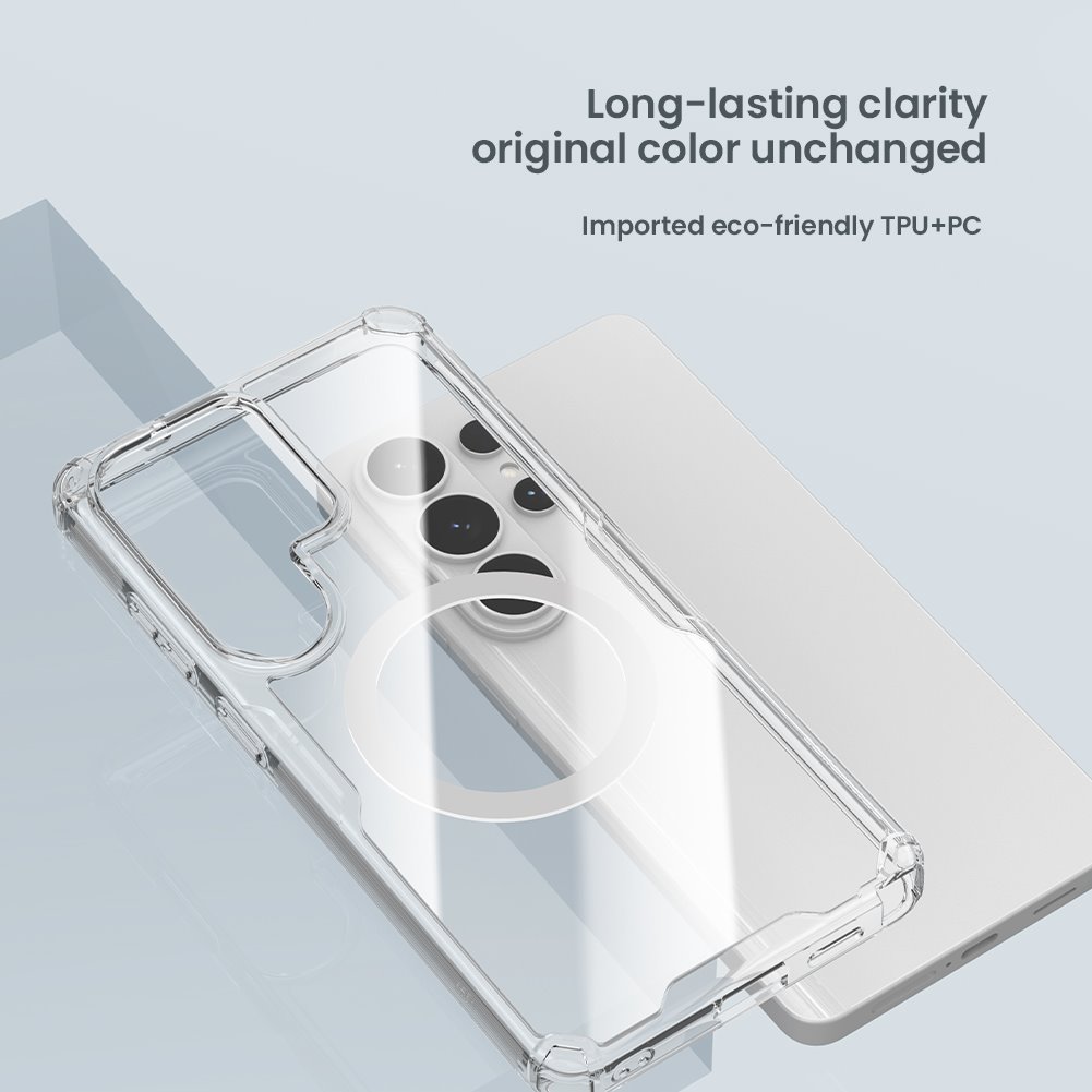 Nillkin Nature TPU PRO Magnetic Kryt pre Samsung Galaxy S26 Ultra Transparent 