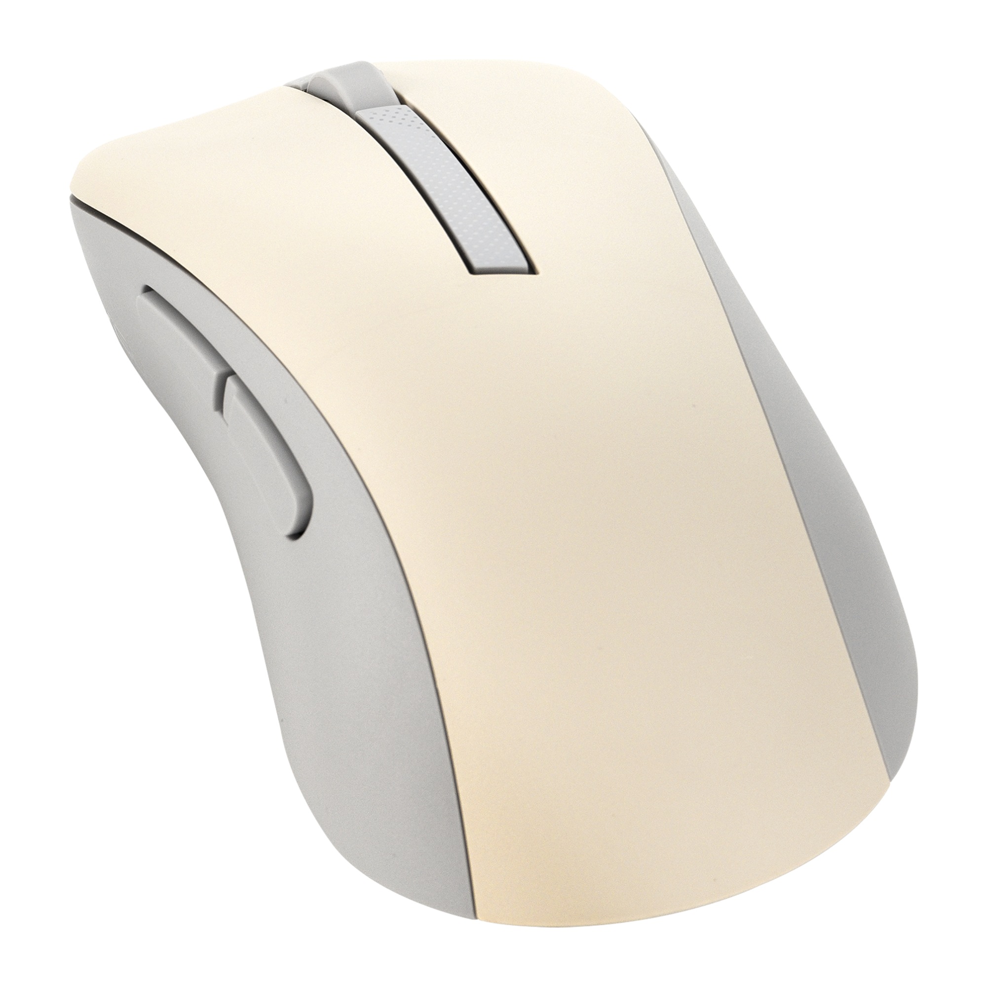 ASUS Wireless Mouse MD102/ Kancelárska/ Optická/ Pre pravákov/ 1 600 DPI/ USB+BT/ Béžová 