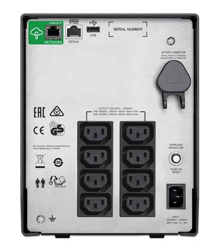 APC Smart-UPS C 1000VA LCD 230V with SmartConnect 