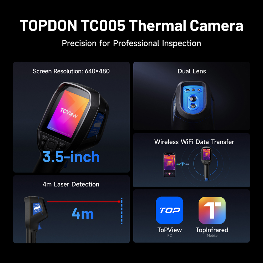 TOPDON TC005 termálna infra kamera 