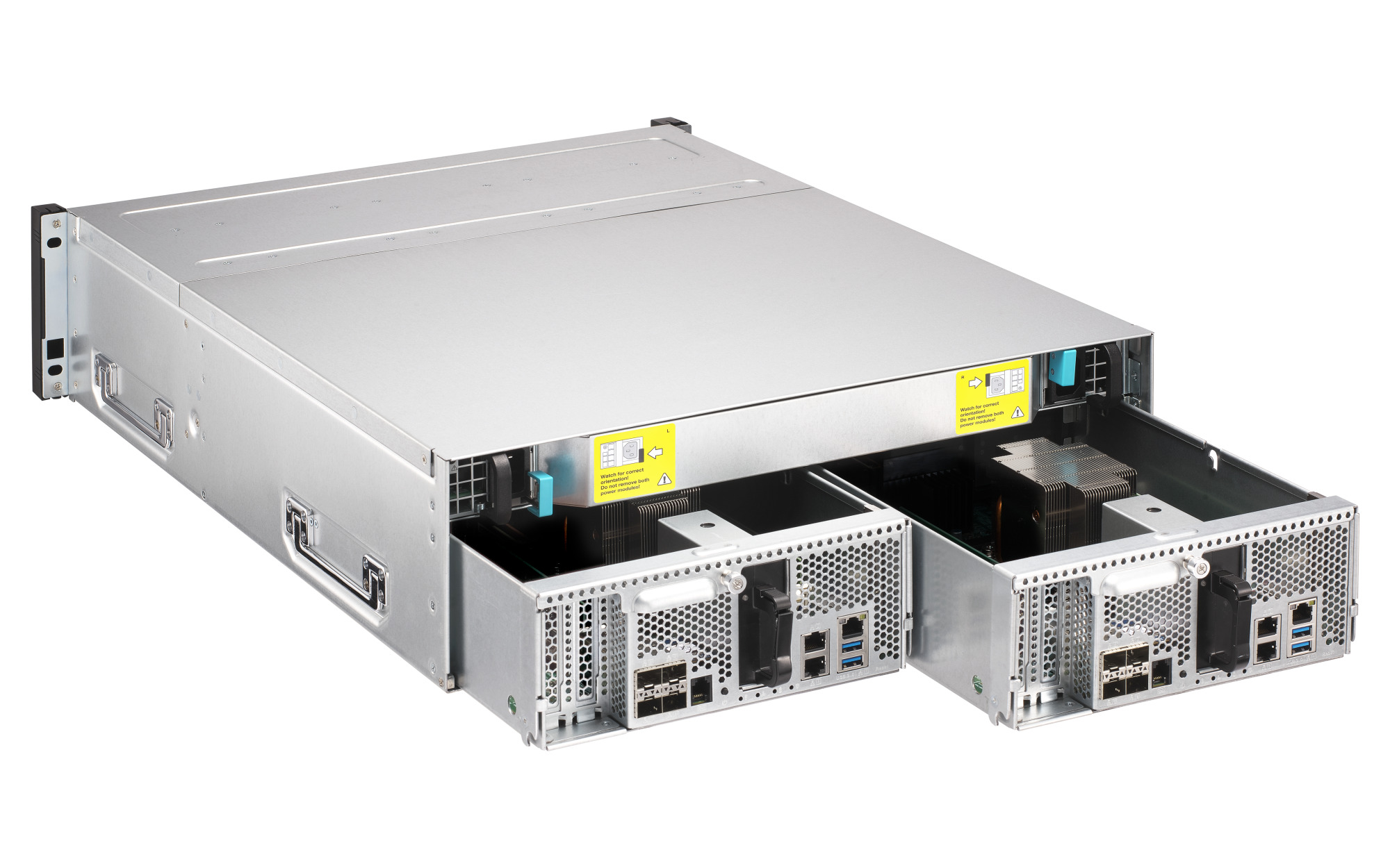 QNAP ES1686Adc-2142IT-128G (Duálny radič, 2x Xeon, 2x 64GB RAM, 16x 3, 5"/ 2, 5" SAS & U.2/ U.3) 
