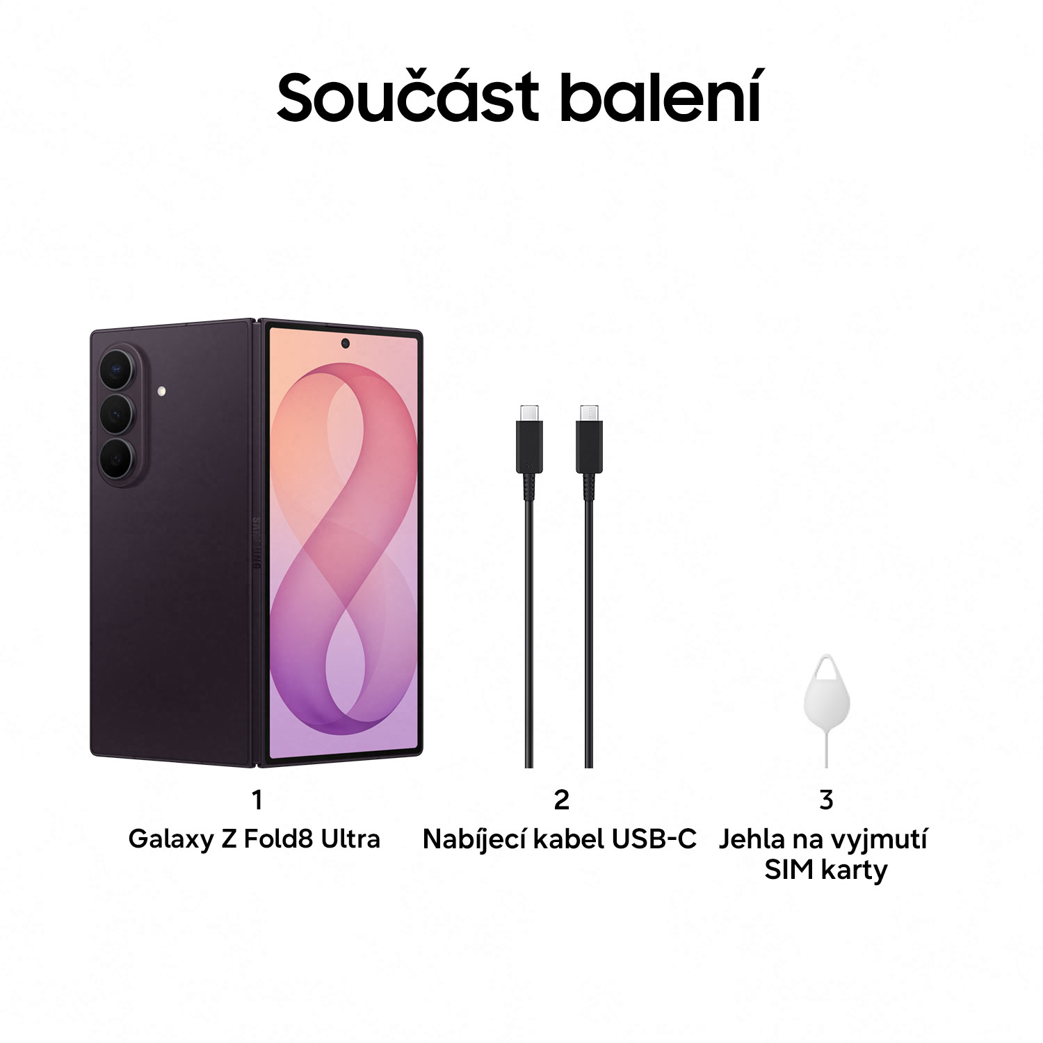 Samsung Galaxy Z Fold 8 Ultra/ 16GB/ 1TB/ Violet shadow 