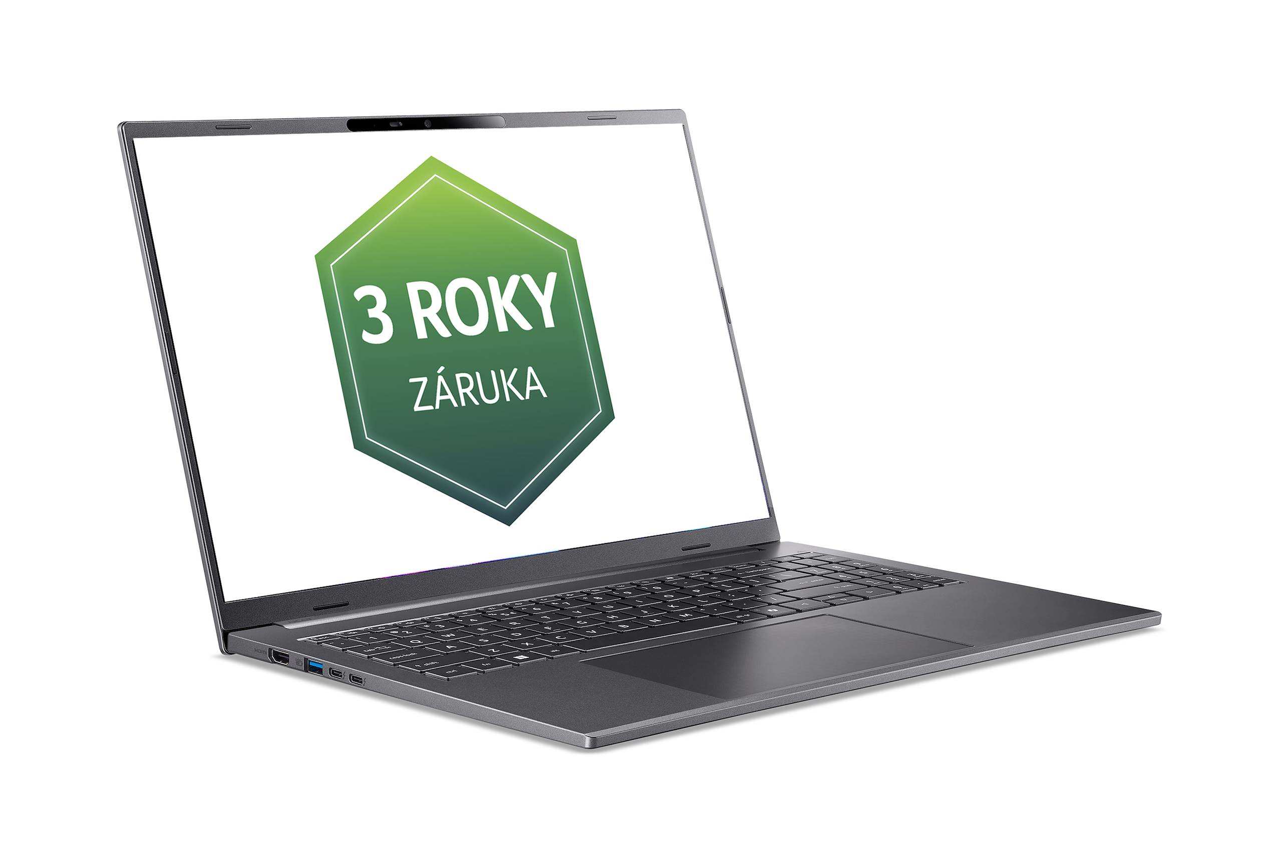 Acer Aspire 16/ A16-52M-515P/ U5-226V/ 16"/ WUXGA/ 16GB/ 1TB/ Intel int/ W11H/ Gray/ 2R 