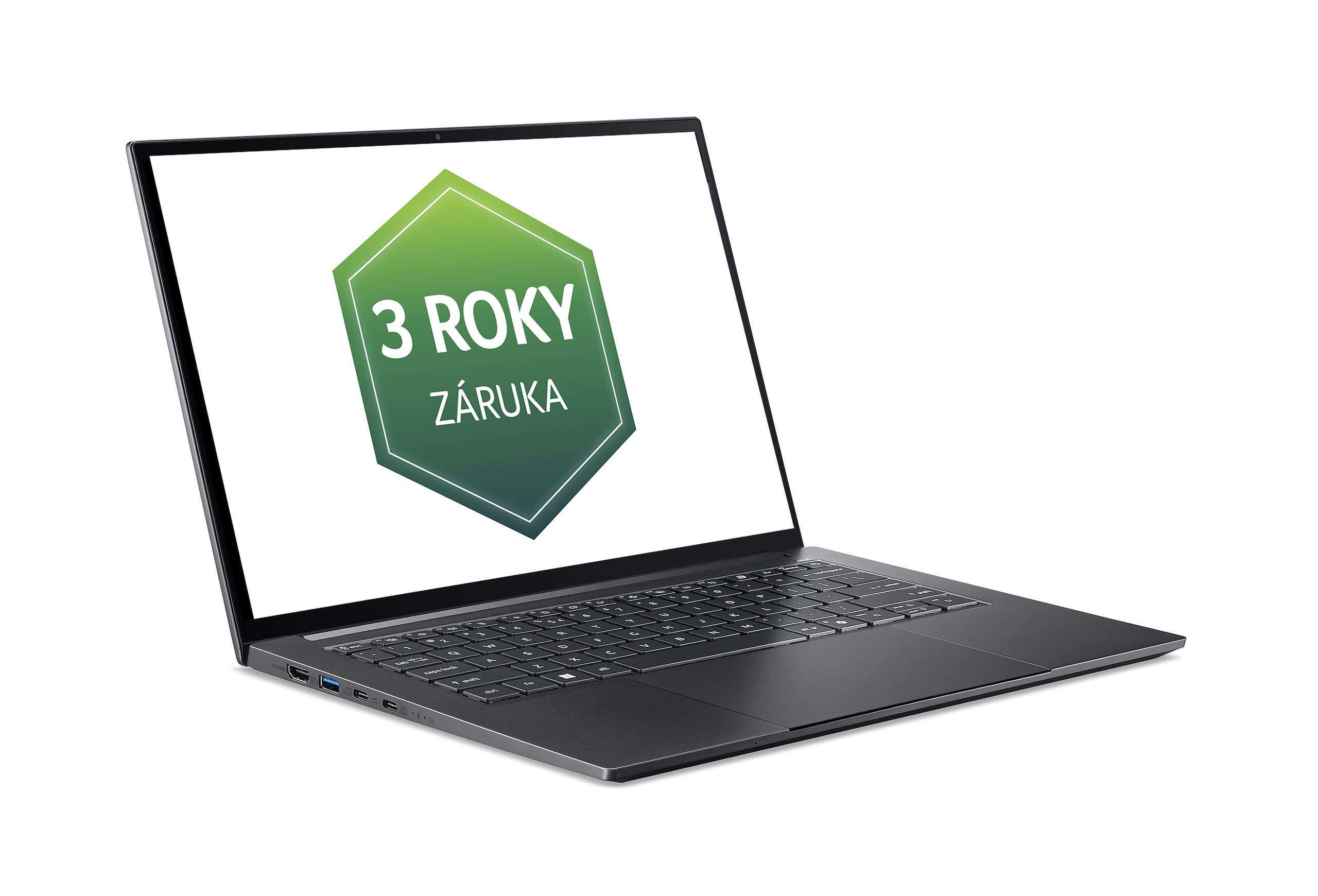 Acer Swift X 14/ SFX14-61G-R542/ AI7-350/ 14, 5"/ 2880x1800/ T/ 32GB/ 1TB/ RTX 5060/ W11H/ Gray/ 2R 