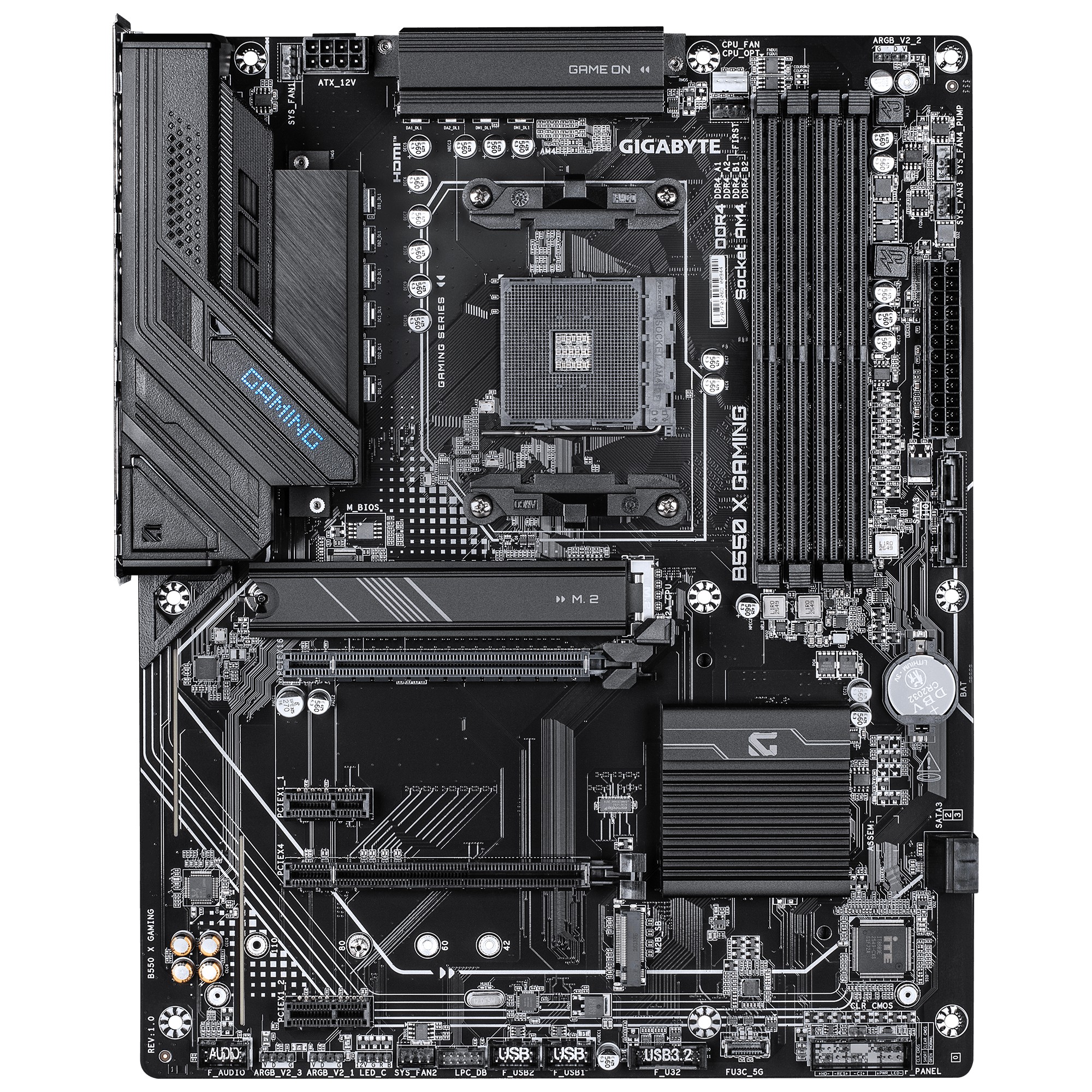 Gigabyte B550 X GAMING (Rev. 1.x)/ AM4/ ATX 