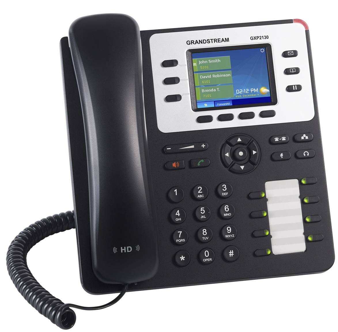 Grandstream GXP2130, 2, 8