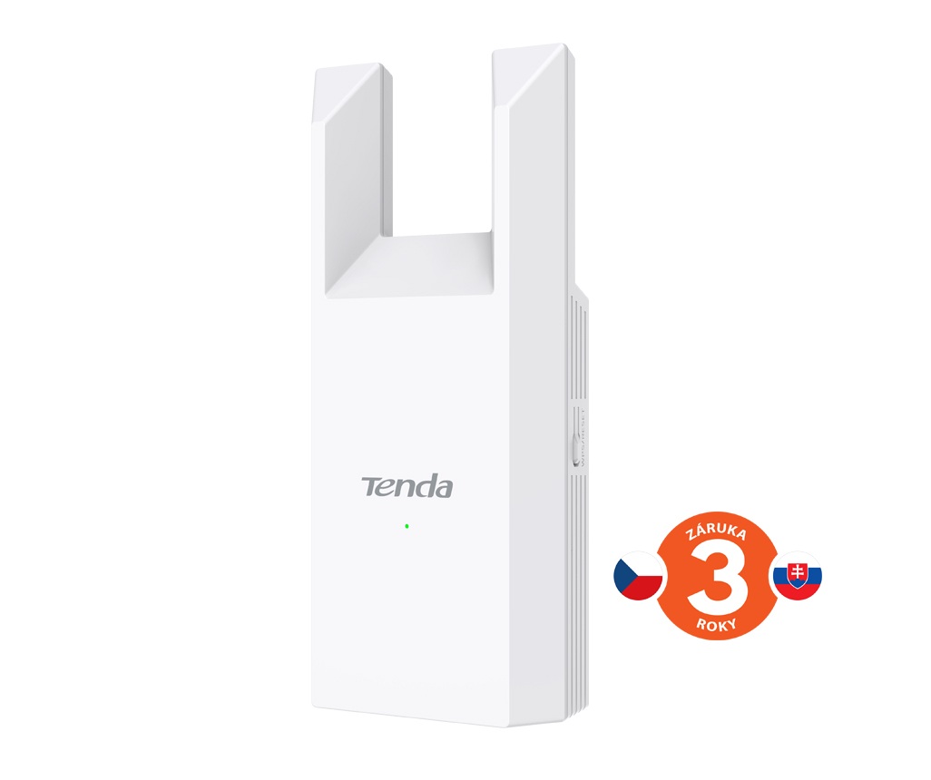 Tenda A18 - WiFi Range Extender AC1200 Dual Band, opakovač 1200 Mb/ s, 1x LAN 100 Mb/ s, WPS, 2x 2dBi 