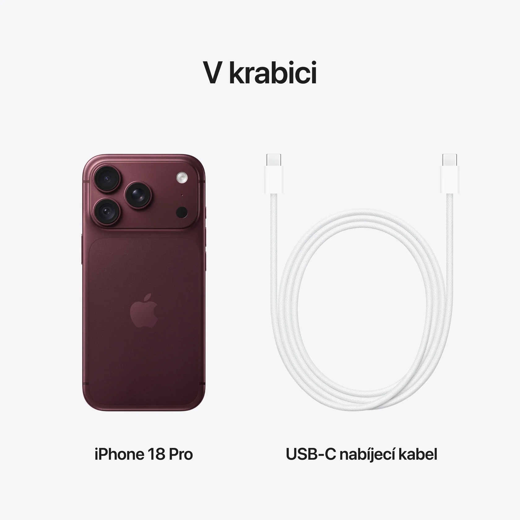 Apple iPhone 18 Pro/ 2TB/ Burgundská červená 
