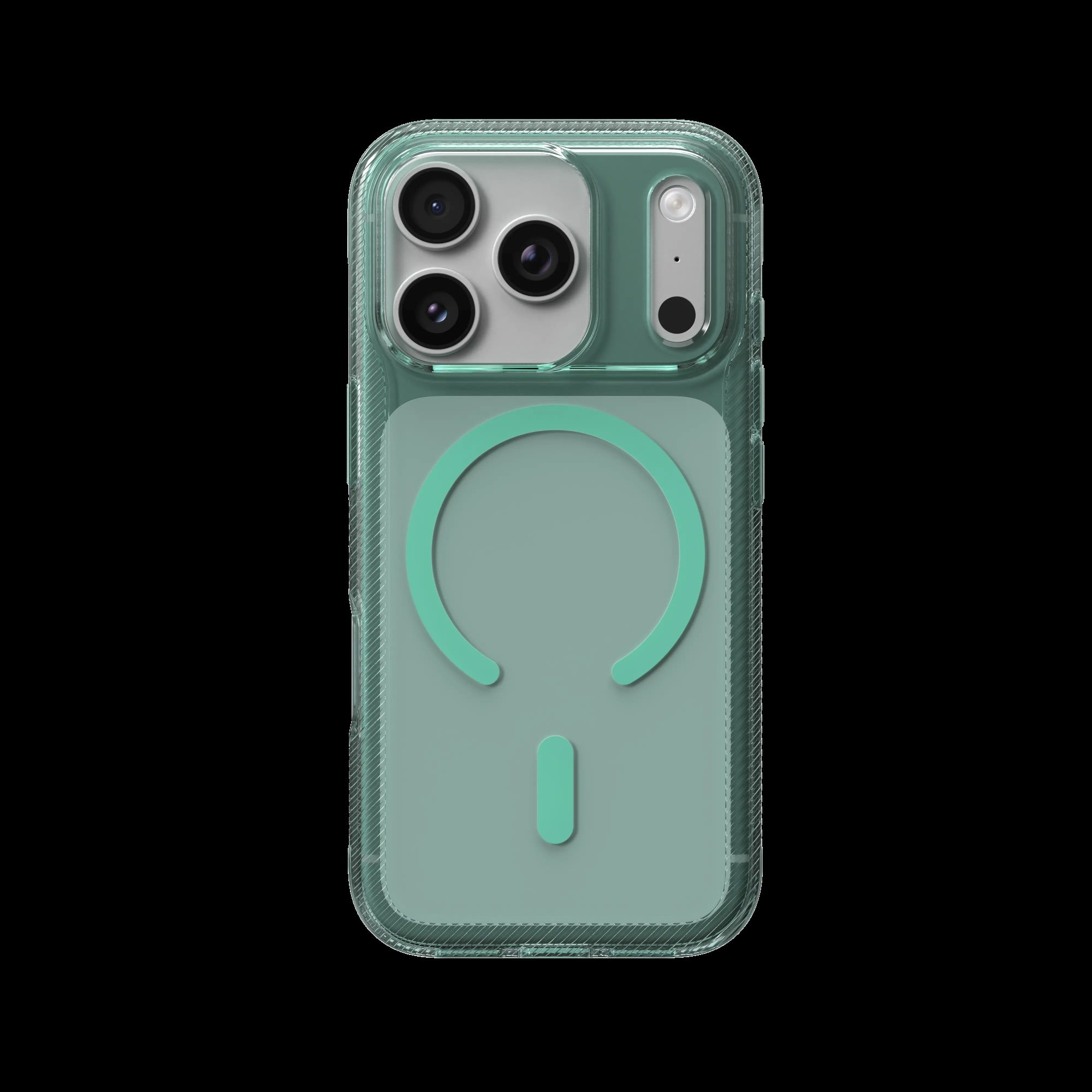 Case Luxe Snap pre Apple iPhone 18 Pro / 17 Pro - Jelly Mint (Tinted) 