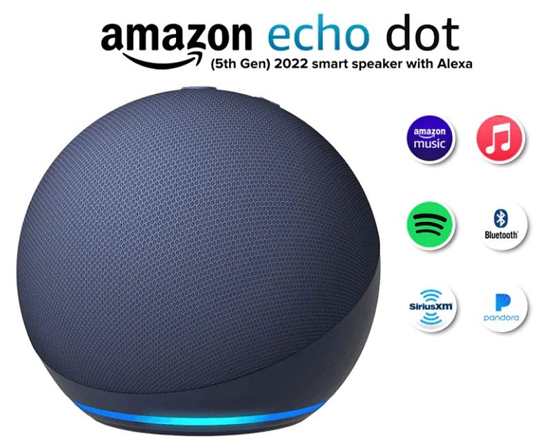Hlasový asistent Amazon Echo Dot 5 blue 