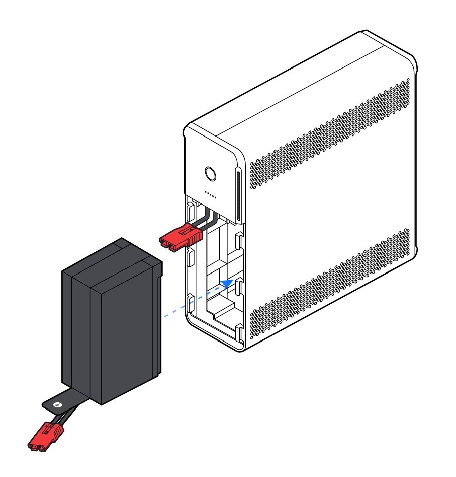 Ubiquiti UACC-UPS-Tower-Battery - UPS Tower Battery (náhradná batéria pre UPS-Tower) 