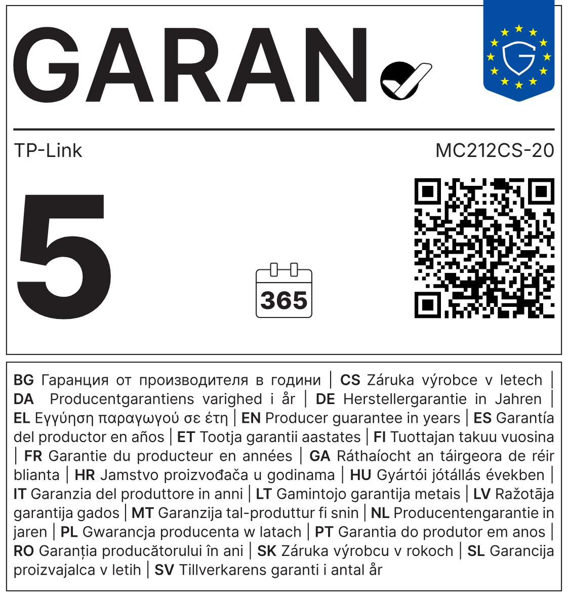 TP-Link MC212CS-20 GB SM WDM SC 20km 
