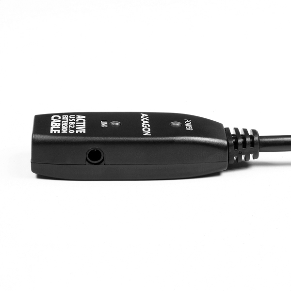 AXAGON ADR-210, USB 2.0 A-M -> A-F aktívny predlžovací / repeater kábel, 10m 