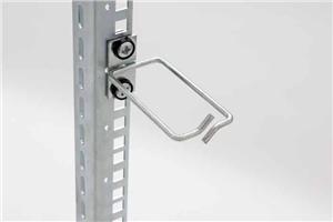 Vyväzovací háčik 80x80 D1 kov ľavý fix, čelný gate