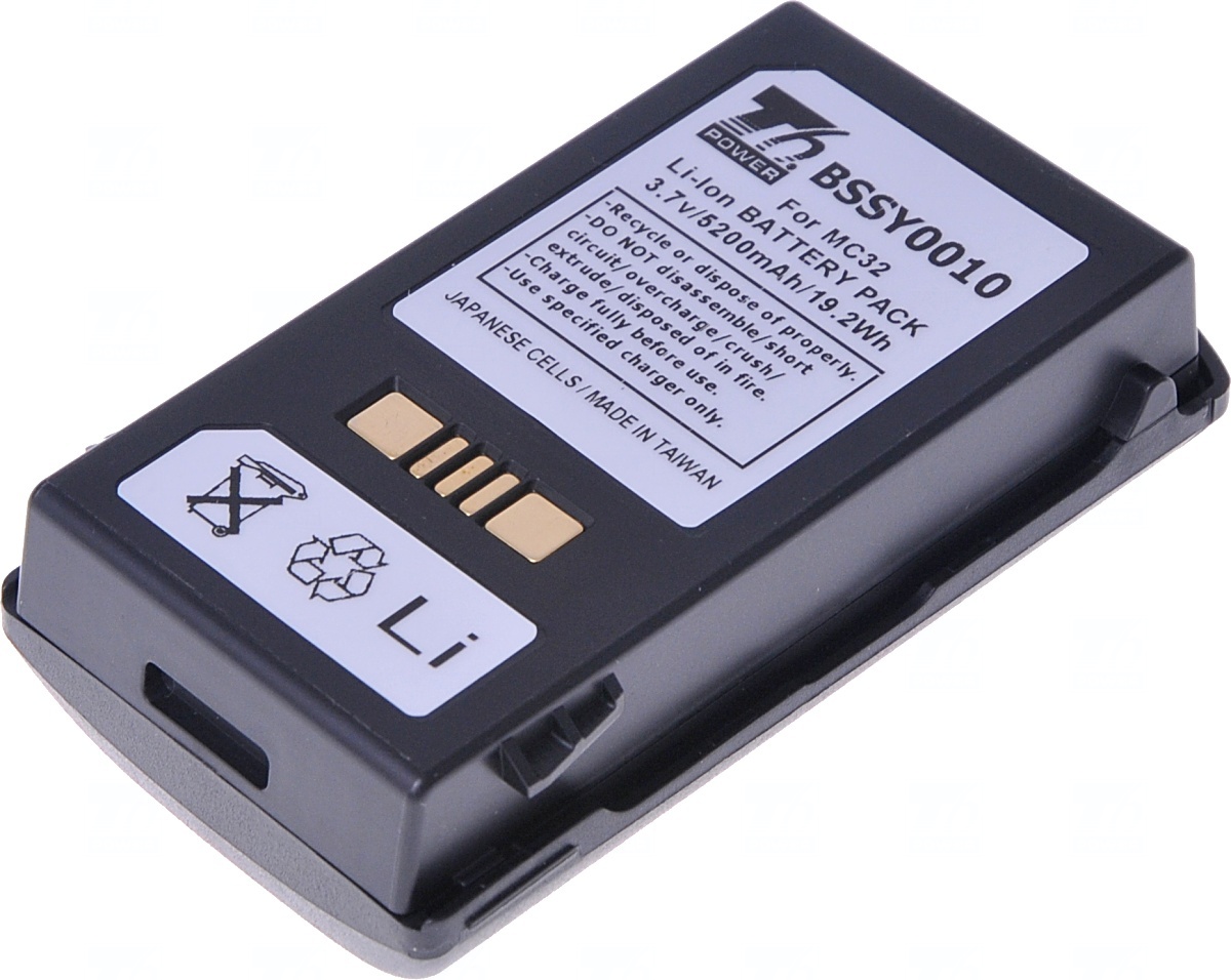 Batéria T6 Power pre Motorola Zebra MC3200, MC32N0-G, MC32N0-R, MC32N0-S, 5200mAh, 19, 2Wh, Li-ion
