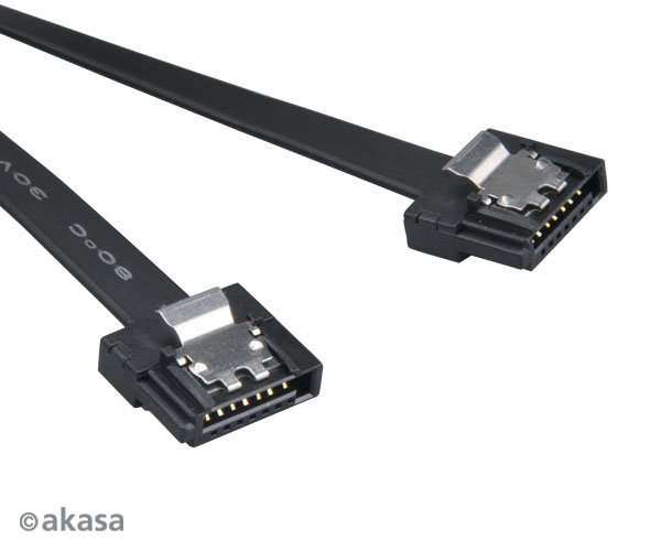 AKASA - Proslim - Sata kábel - 15 cm 
