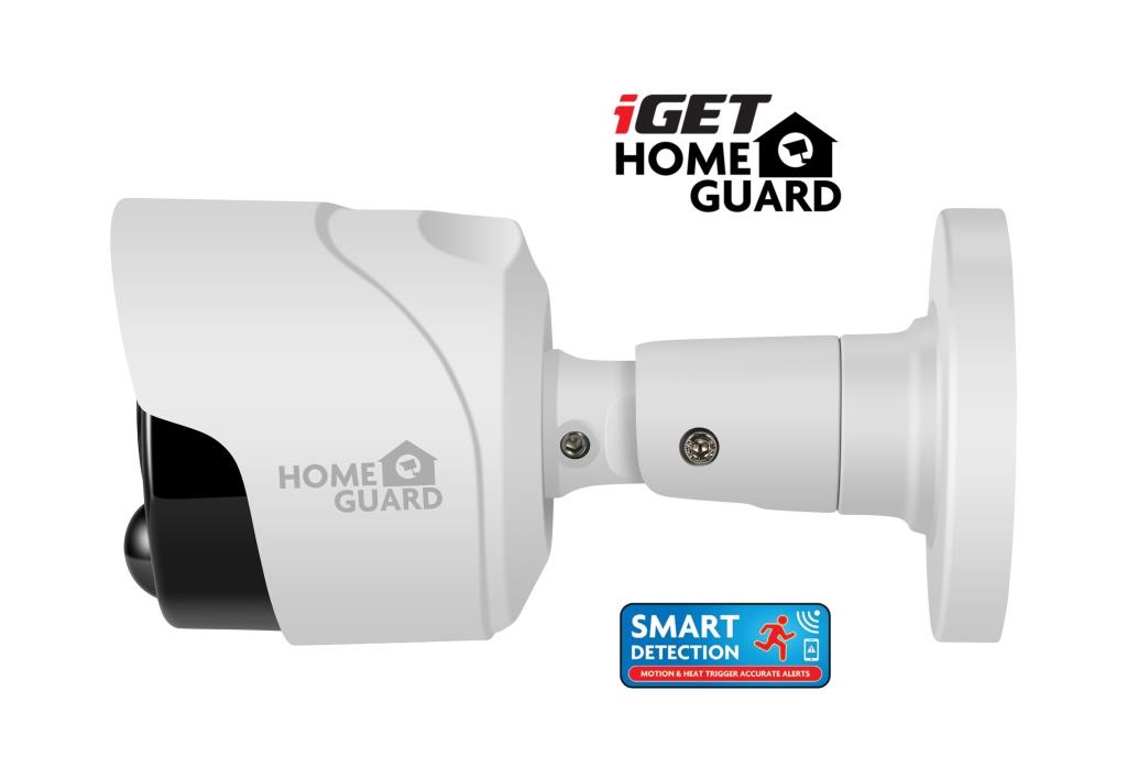 iGET HGNVK85304 - Kamerový PoE FullHD set, 8CH NVR + 4x IP 1080p kamera, SMART detekcia, W/ M/ Andr/ iOS 