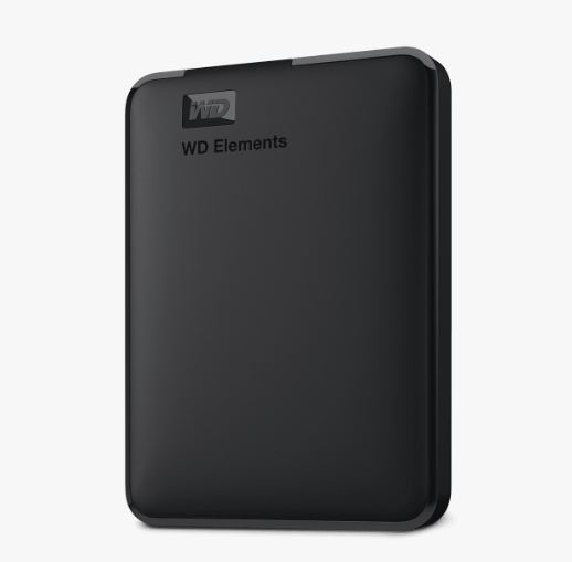 WD Elements Portable/ 5TB/ HDD/ Externý/ 2.5"/ Čierna/ 2R 