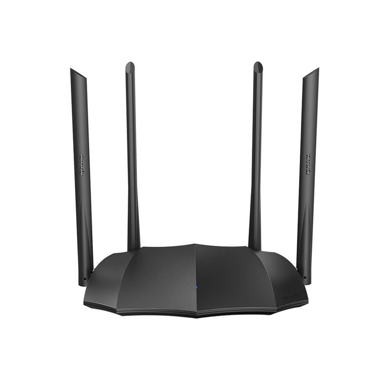 Tenda AC8 WiFi AC1200 Gigabit Router 1200Mbps, 1x GWAN, 3x GLAN, 4x 6dBi antény, WISP, Repeater 