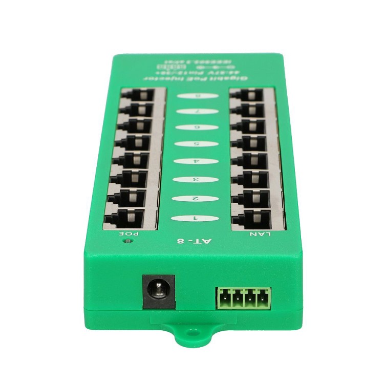 POE-PAN8-GBATF 802.3af/ at GB tienený 8port Poe 