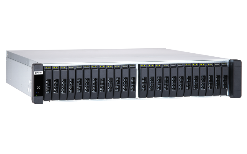 QNAP ES2486dc-2142IT-128G (all-flash ZFS NAS, duálny radič, 2x Xeon, 2x 64GB RAM, 24x 2, 5" SAS) 