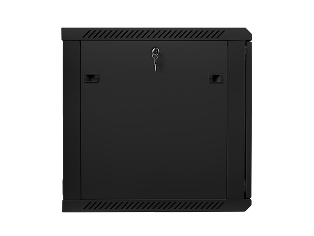 Nástenný rack 19" 12U 600X600mm čierny flat pack 
