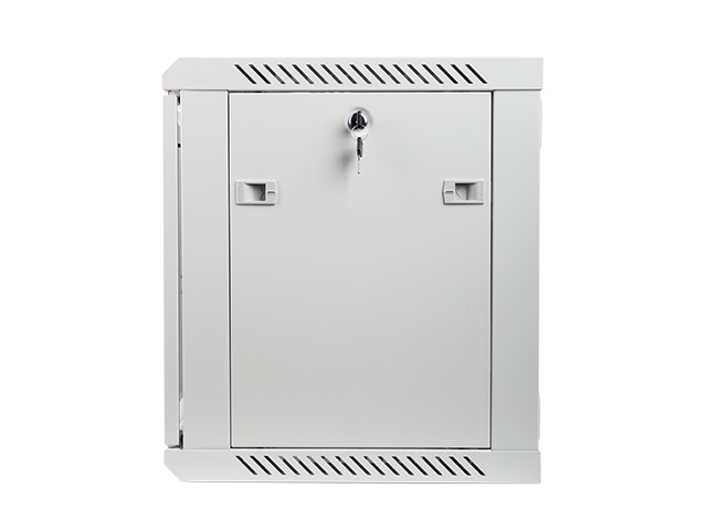 Nástenný rack 19"" 9U 600X450mm sivý flat pack 