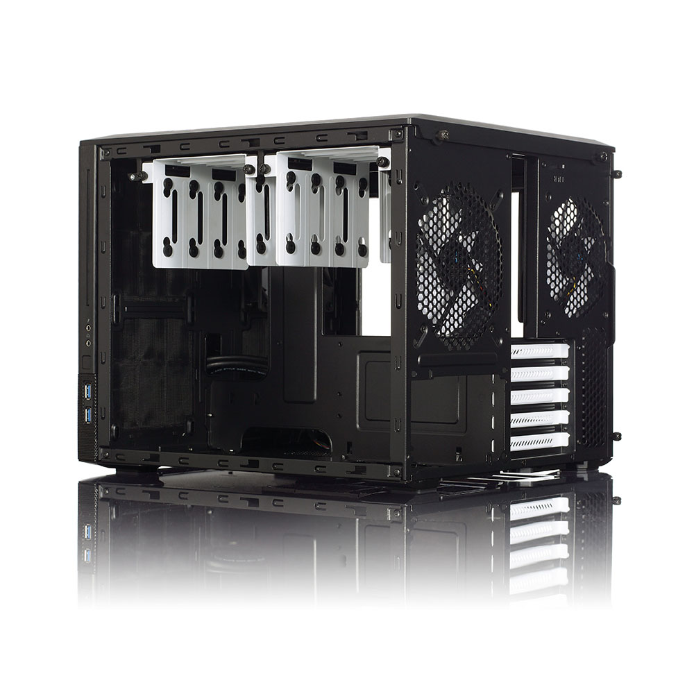 Fractal Design Node 804/ Mini ITX/ Transpar./ Čierna 