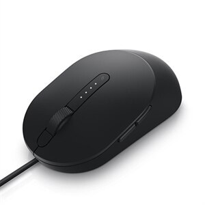 Dell MS3220/ Kancelárska/ Laserová/ Pre pravákov/ 3 200 DPI/ Drôtová USB/ Čierna