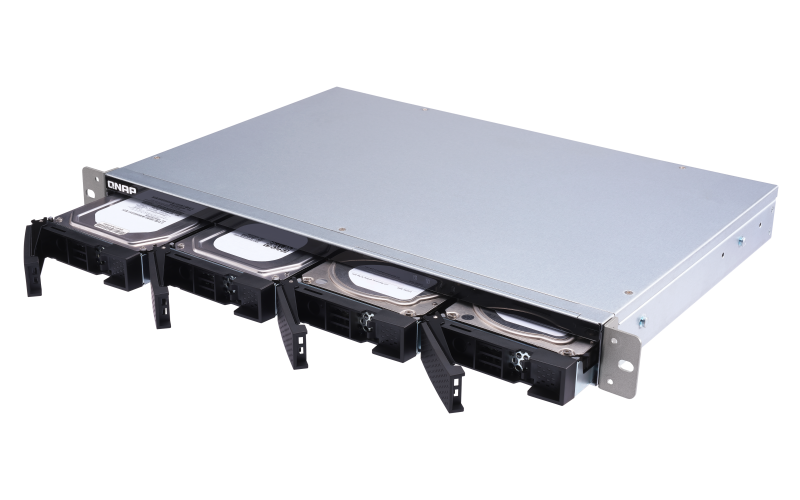 QNAP TL-R400S - úložná jednotka JBOD SATA (4x SATA), rack 