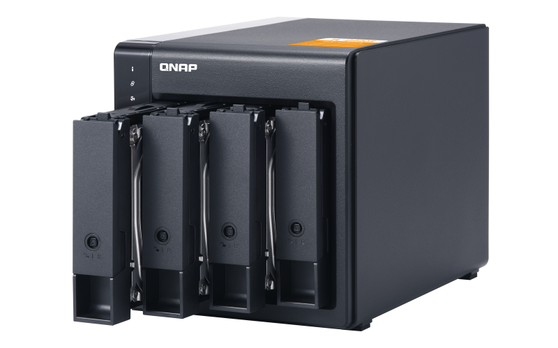 QNAP TL-D400S - úložná jednotka JBOD SATA (4x SATA), dekstop 