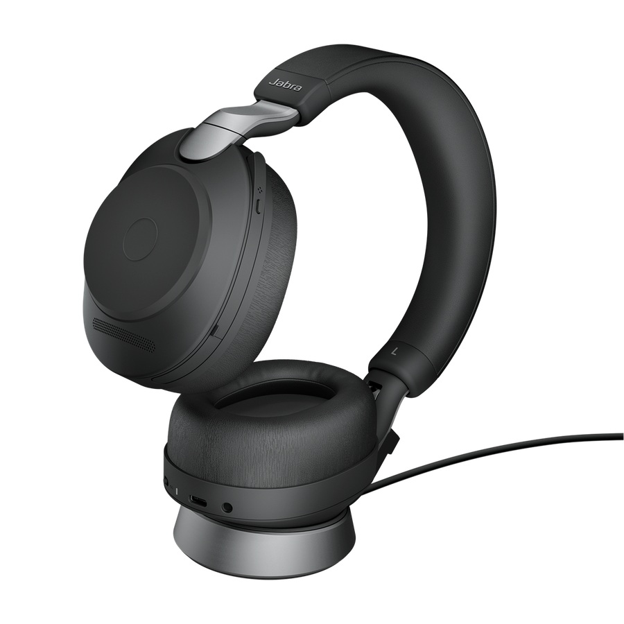 Jabra Evolve2 85/ Stereo/ ANC/ BT/ Bezdrať/ Stand/ Čierna