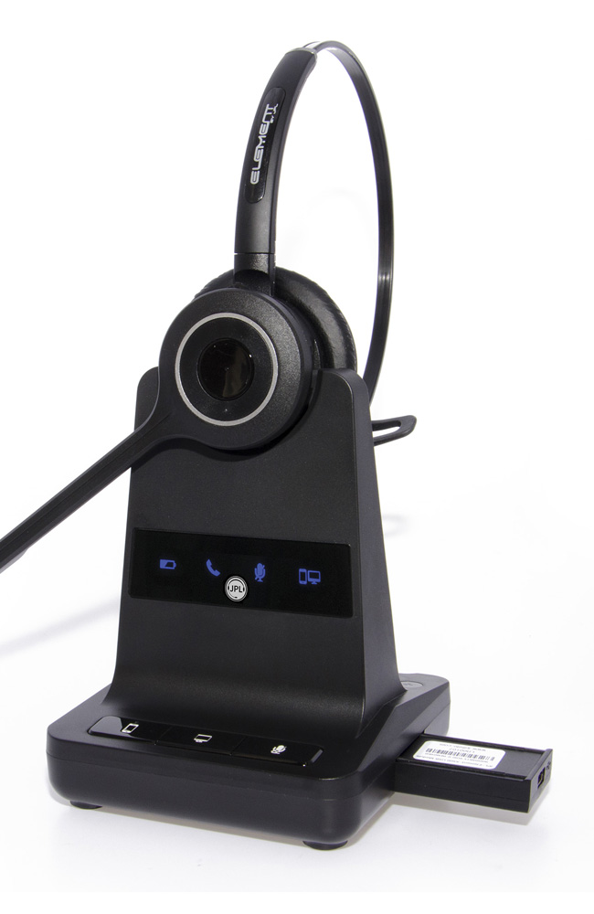 JPL X500 DECT modulárna náhlavná súprava, základňa s náhl. súpravou na jedno ucho 