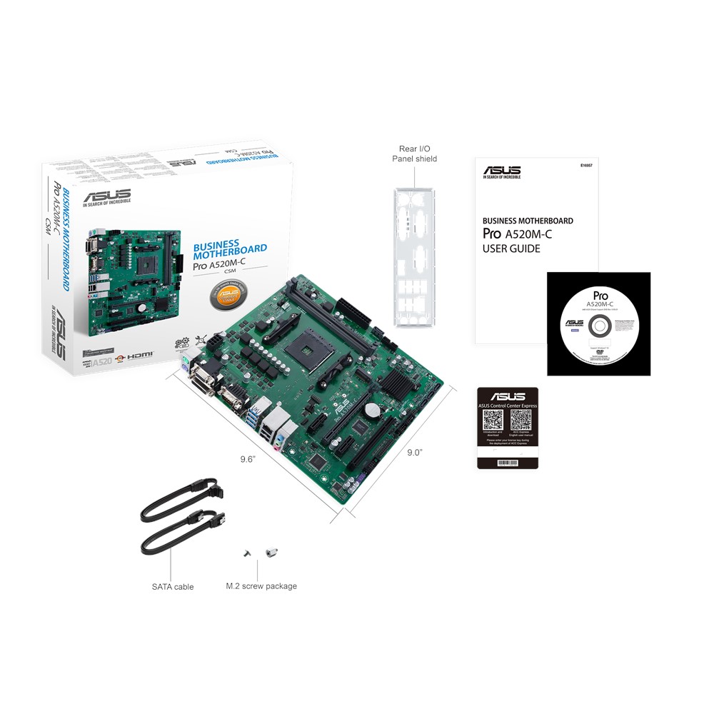 ASUS PRE A520M-C/ CSM/ AM4/ mATX 