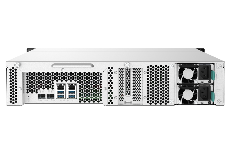 QNAP TS-832PXU-RP-4G (1, 7GHz / 4GB RAM / 8x SATA / 2x 2, 5GbE / 2x 10GbE SFP+ / 1x PCIe / 2x zdroj) 