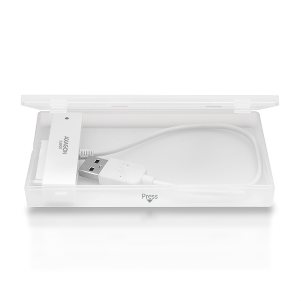 AXAGON ADSA-1S, USB2.0 - SATA HDD/ SSD adaptér vr. 2.5" púzdra 