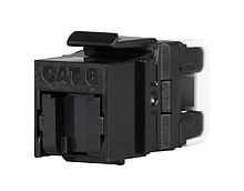 MULTIPACK 24 ks - rýchlozarezávací keystone Solarix CAT6 UTP SXKJ-6-UTP-BK-NA Comp. Level a 4PPoE