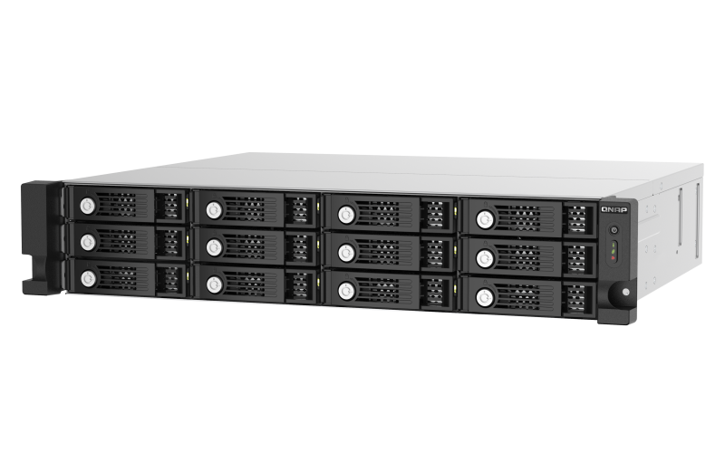 QNAP TL-R1220Sep-RP - úložná jednotka JBOD SAS (12x SAS/ SATA, 4x SFF-8644), rack