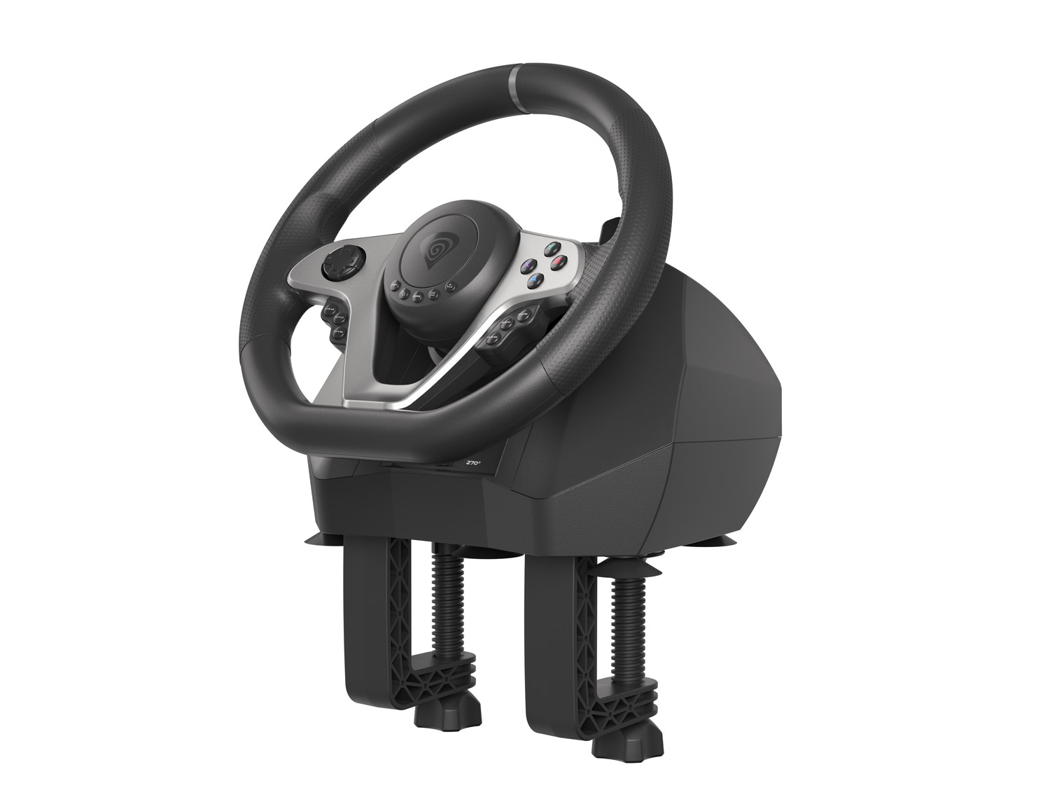 Herný volant Genesis Seaborg 400, multiplatformný pre PC, PS4, PS3, Xbox One, Xbox 360, N Switch 