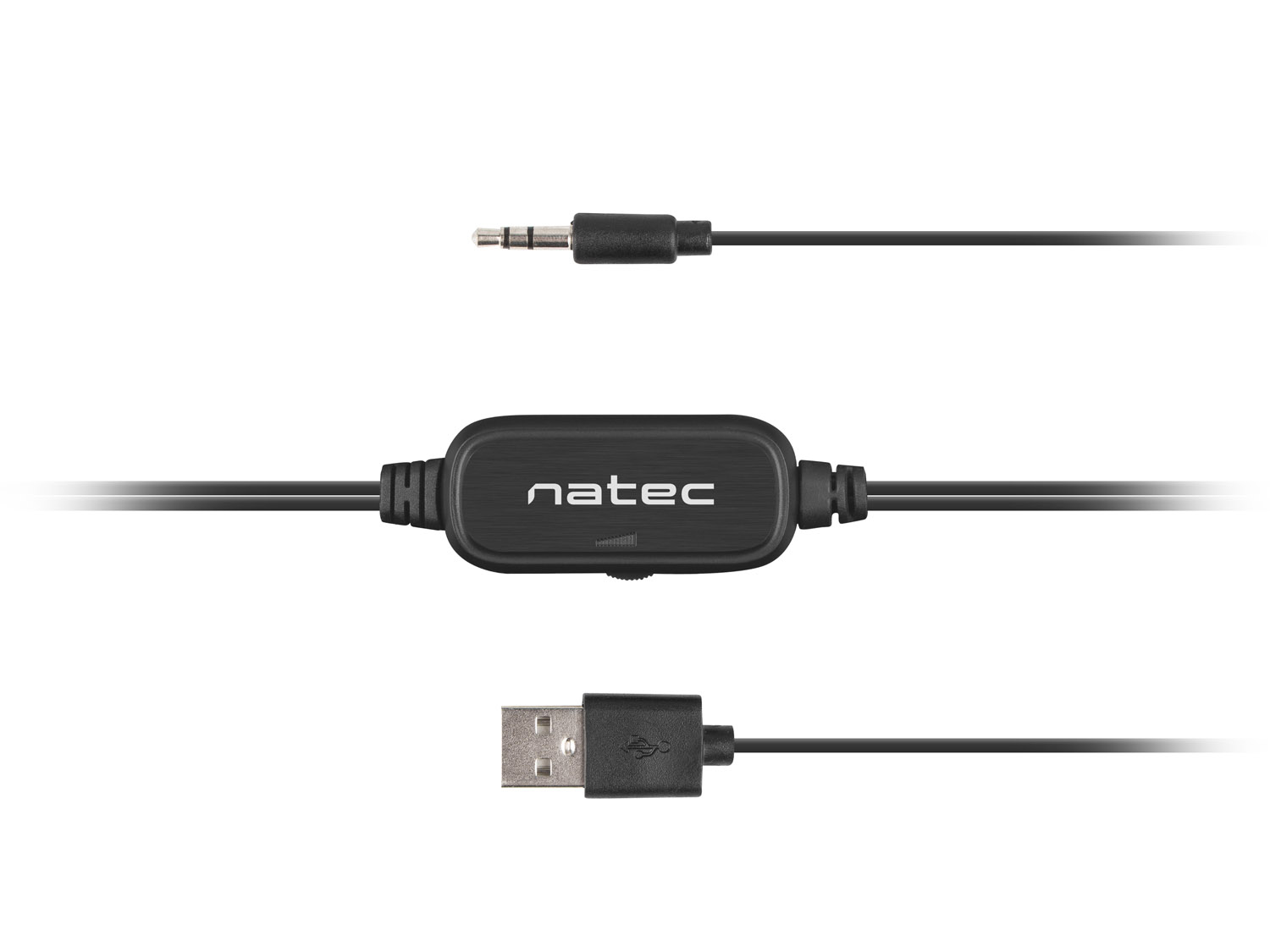 Natec reproduktory COUGAR/ Stereo/ 6W/ Čierna 