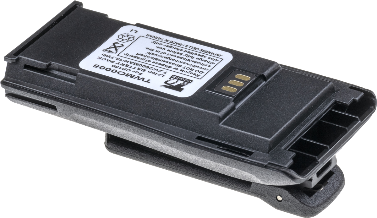 Batéria T6 Power pre Motorola CP040, CP150, CP250, Li-ion, 2600mAh, 18, 7Wh 