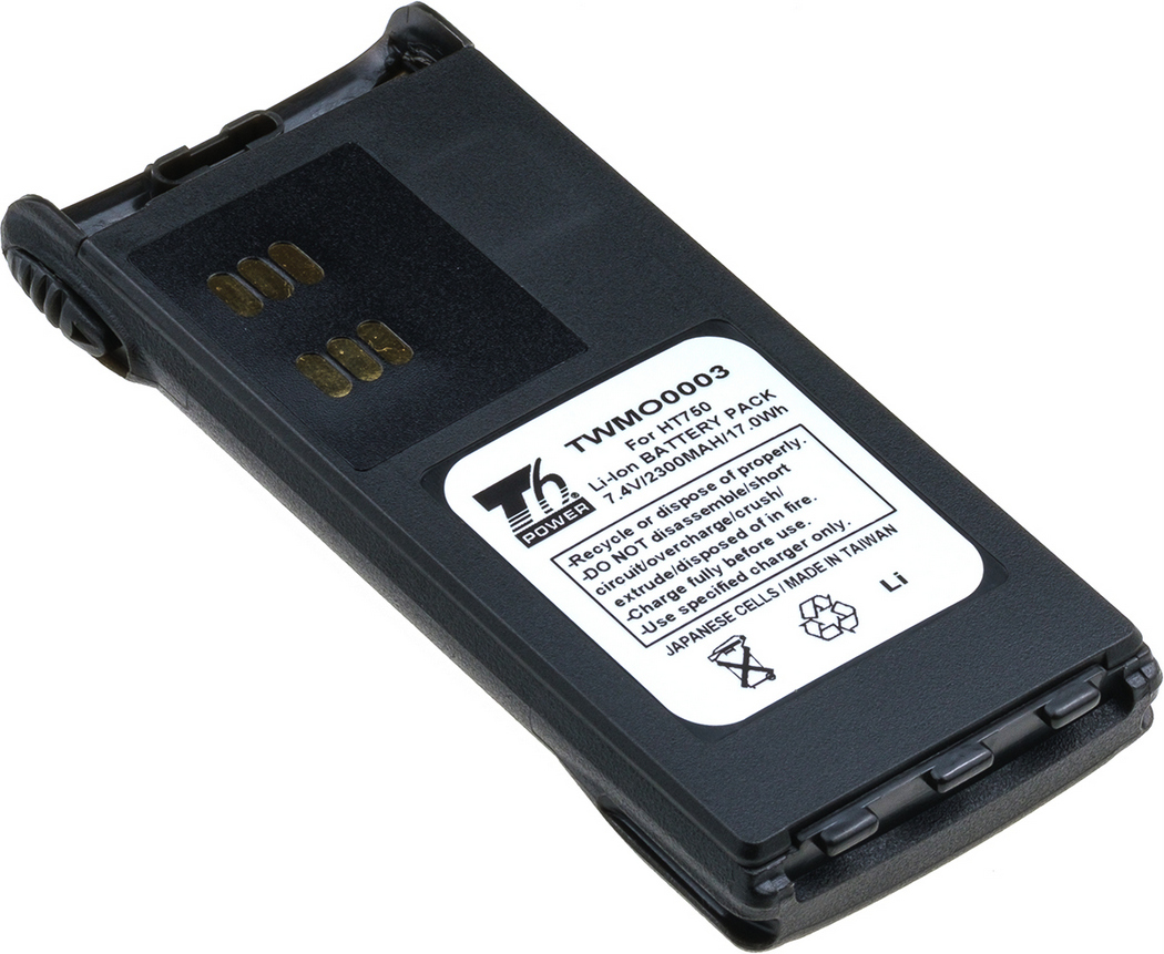 Batéria T6 Power pre Motorola GP320, GP340, GP360, GP380, Li-ion, 2300mAh, 17Wh