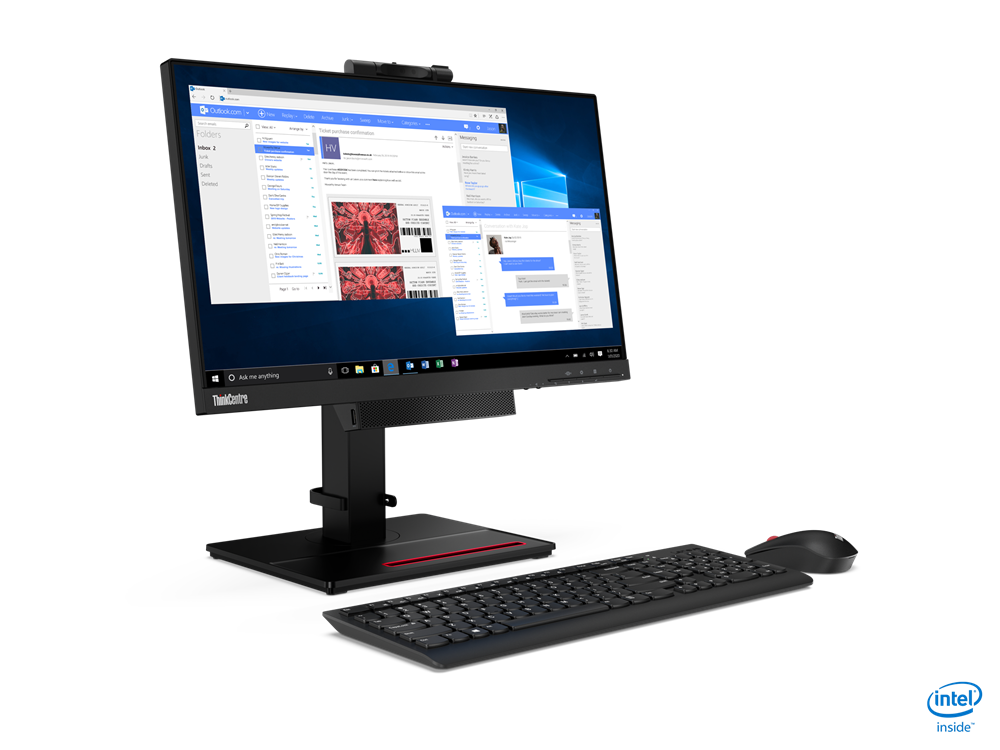 Lenovo ThinkCentre/ Tiny-In-One 22 Gén 4/ 21, 5"/ IPS/ FHD/ 60Hz/ 6ms/ Black/ 3R 