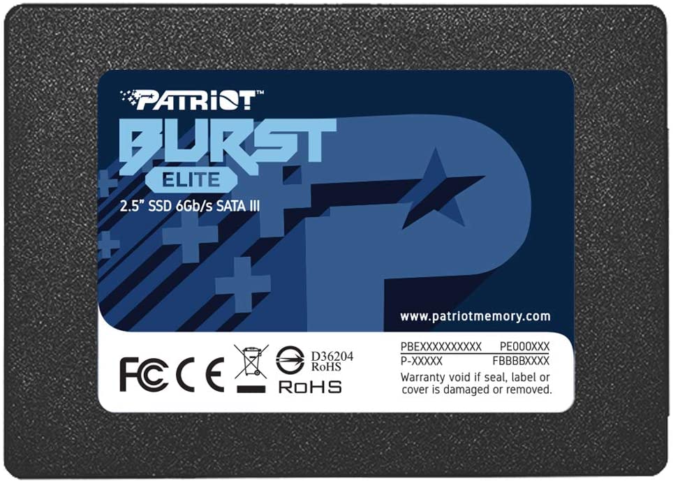 PATRIOT Burst Elite/ 120GB/ SSD/ 2.5