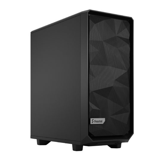 Fractal Design Meshify 2 Compact Black Solid/ Midi Tower/ Čierna