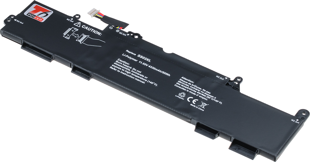 Batéria T6 Power HP EliteBook 745 G5, 830 G5, 840 G5, ZBook 14 U G5, 4330mAh, 50Wh, 3cell, Li-pol