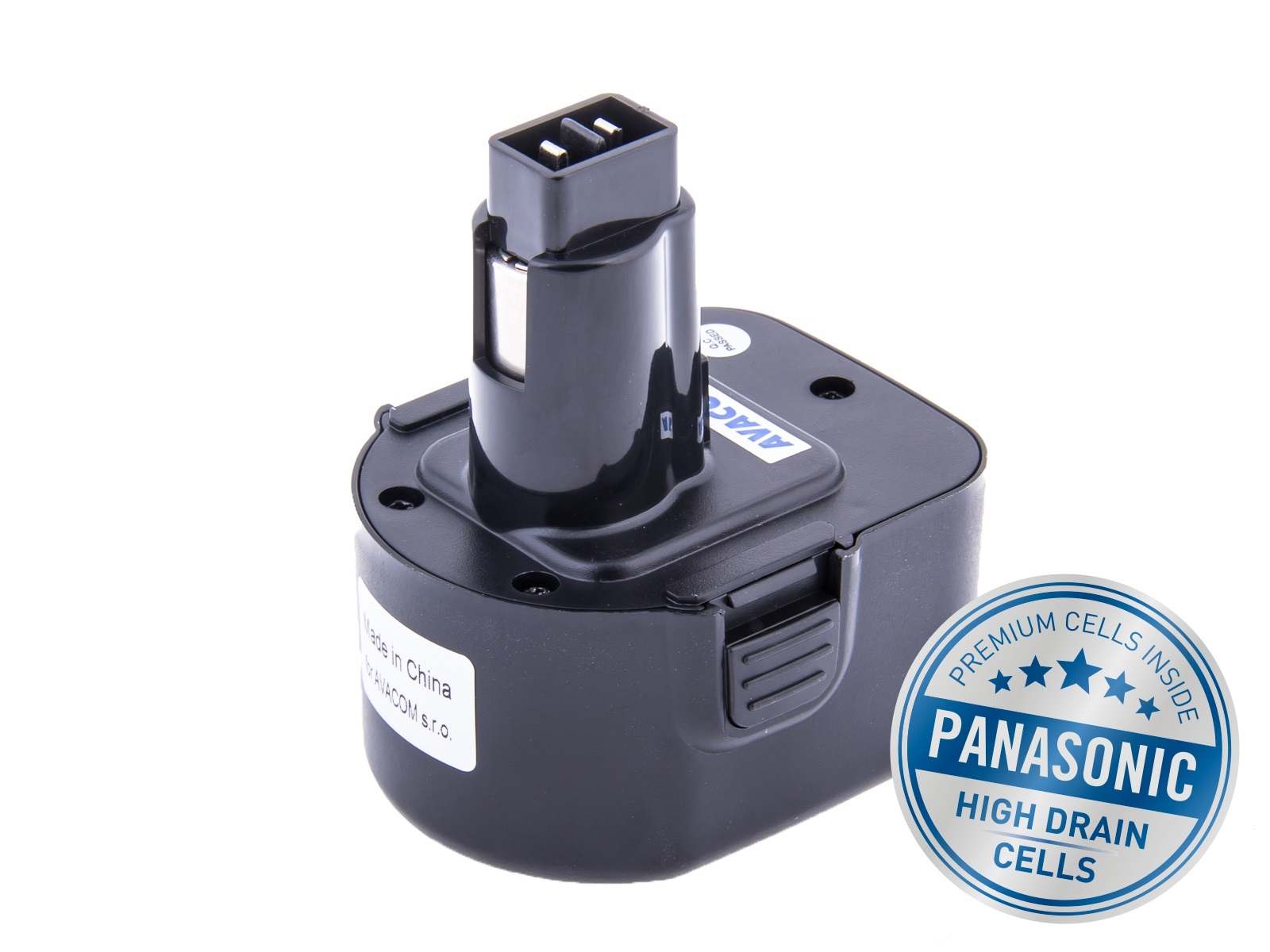Batéria AVACOM BLACK & DECKER A9252 Ni-Mh 12V 3000mAh, články PANASONIC