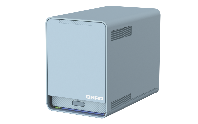 QNAP trojpásmový Wi-Fi SD-WAN Mesh AC2200 router/ NAS - QMiroPlus-201W (2x SATA / 1x 2, 5GbE / 4x GbE) 