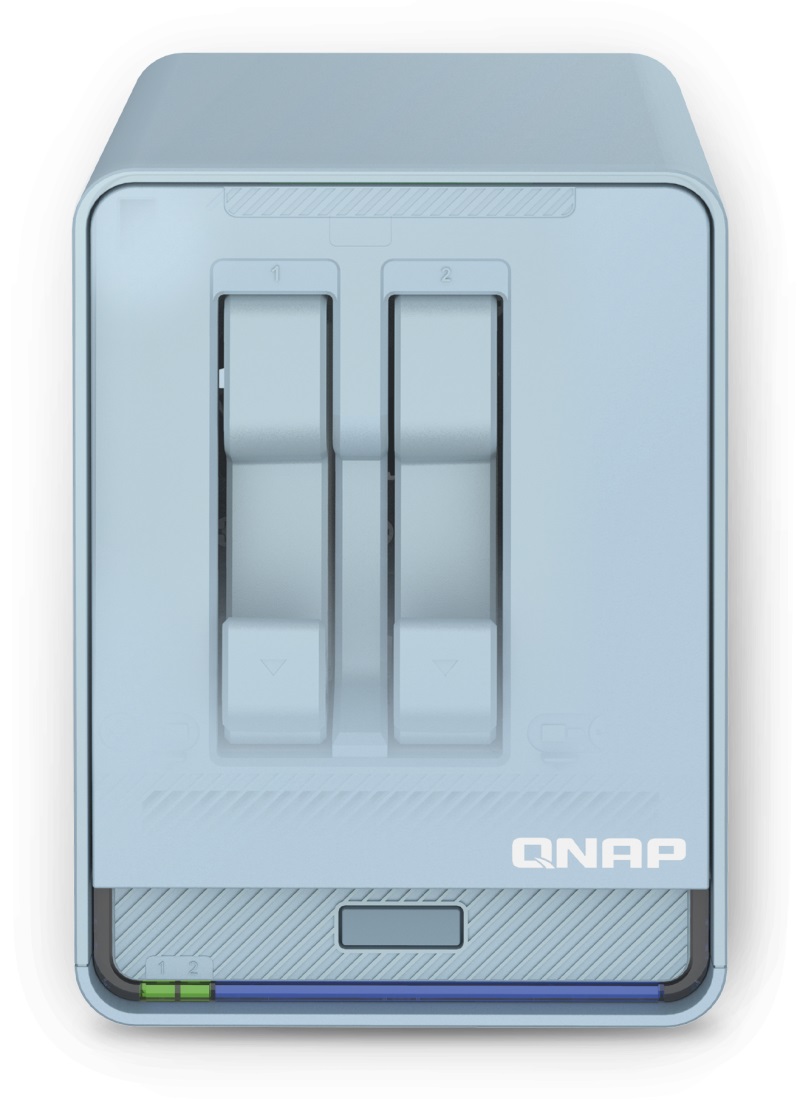 QNAP trojpásmový Wi-Fi SD-WAN Mesh AC2200 router/ NAS - QMiroPlus-201W (2x SATA / 1x 2, 5GbE / 4x GbE)