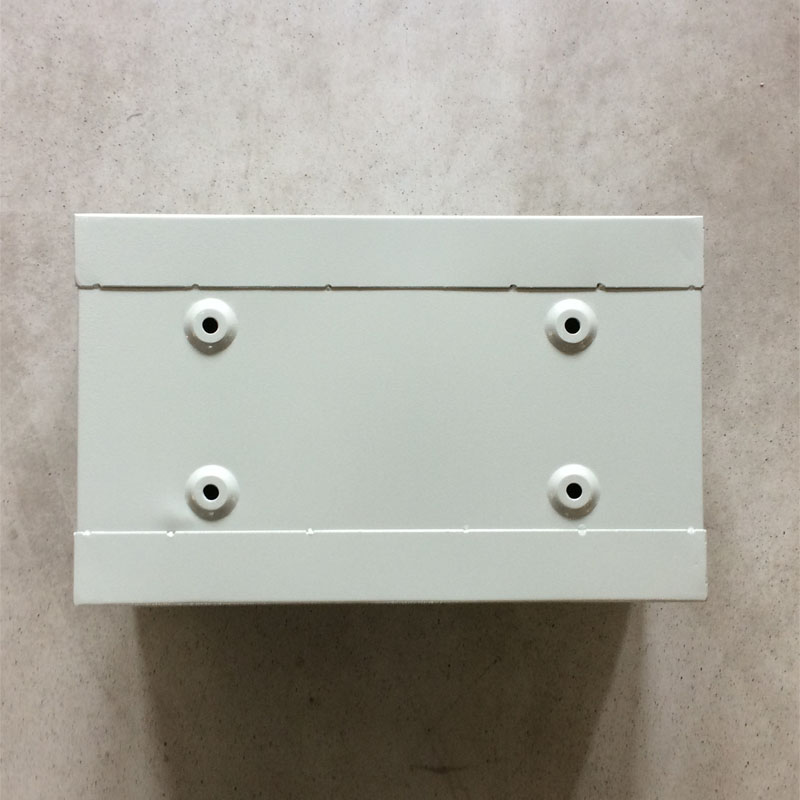 10" rack jednodielny 4U/ 140 DATACOM Šedý plech.dvere 